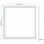 Светильник для потолка Армстронг Deko-Light Eco Line 100038 Цвет арматуры белый Цвет плафонов белый от ImperiumLoft