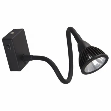 Бра Arte Lamp A4107 A4107AP-1BK Цвет арматуры чёрный Цвет плафонов чёрный Бра Arte Lamp A4107 A4107AP-1BK Цвет арматуры чёрный Цвет плафонов чёрный