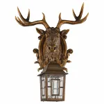 Светильник на штанге Favourite Hunt 2078-1W Цвет плафонов разноцветный Цвет арматуры коричневый от ImperiumLoft