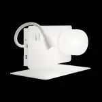 Бра с подсветкой Ideal Lux Book-1 BOOK-1 AP2 BIANCO Цвет арматуры белый Цвет плафонов прозрачный от ImperiumLoft