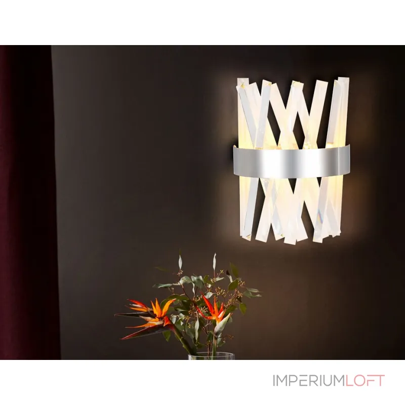 Бра Ambrella Traditional 13 TR5322 Цвет арматуры хром Цвет плафонов прозрачный от ImperiumLoft