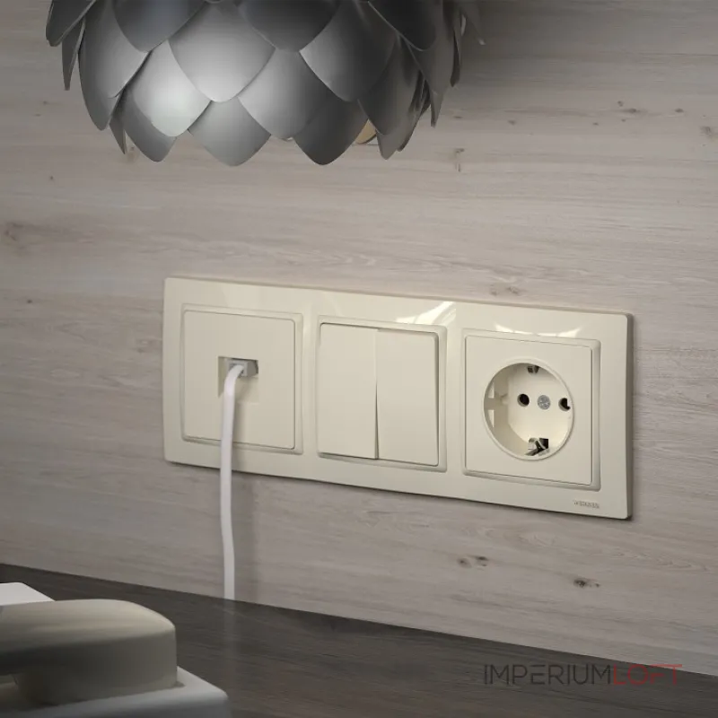 Рамка на 3 поста Werkel Snabb basic слоновая кость W0032003 от ImperiumLoft Рамка на 3 поста Werkel Snabb basic слоновая кость W0032003 от ImperiumLoft