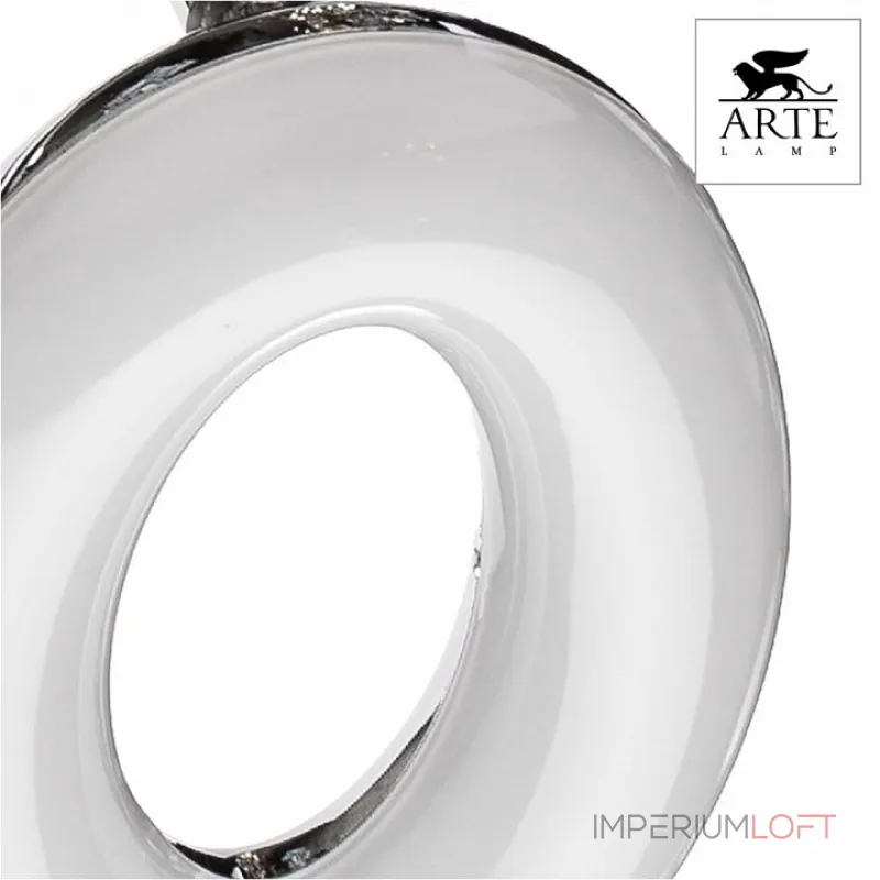 Спот Arte Lamp Ciambella A8972AP-2CC Цвет арматуры хром Цвет плафонов белый от ImperiumLoft