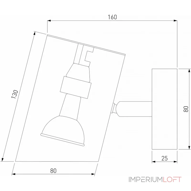Бра Eurosvet Splay 70147/1 белый от ImperiumLoft Бра Eurosvet Splay 70147/1 белый от ImperiumLoft