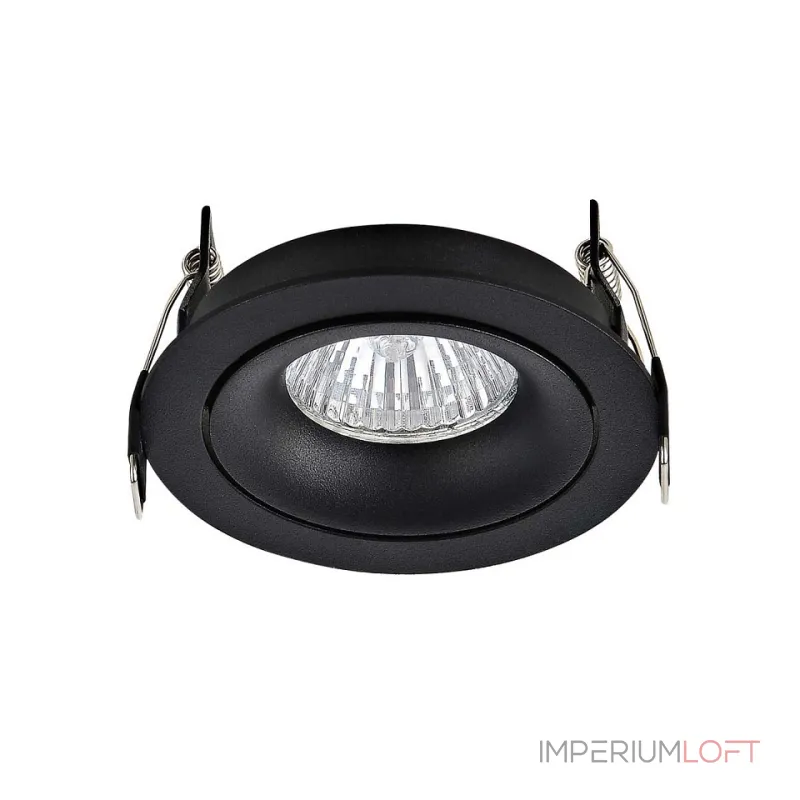 Встраиваемый светильник Donolux DL1841 DL18412/01TR Black от ImperiumLoft