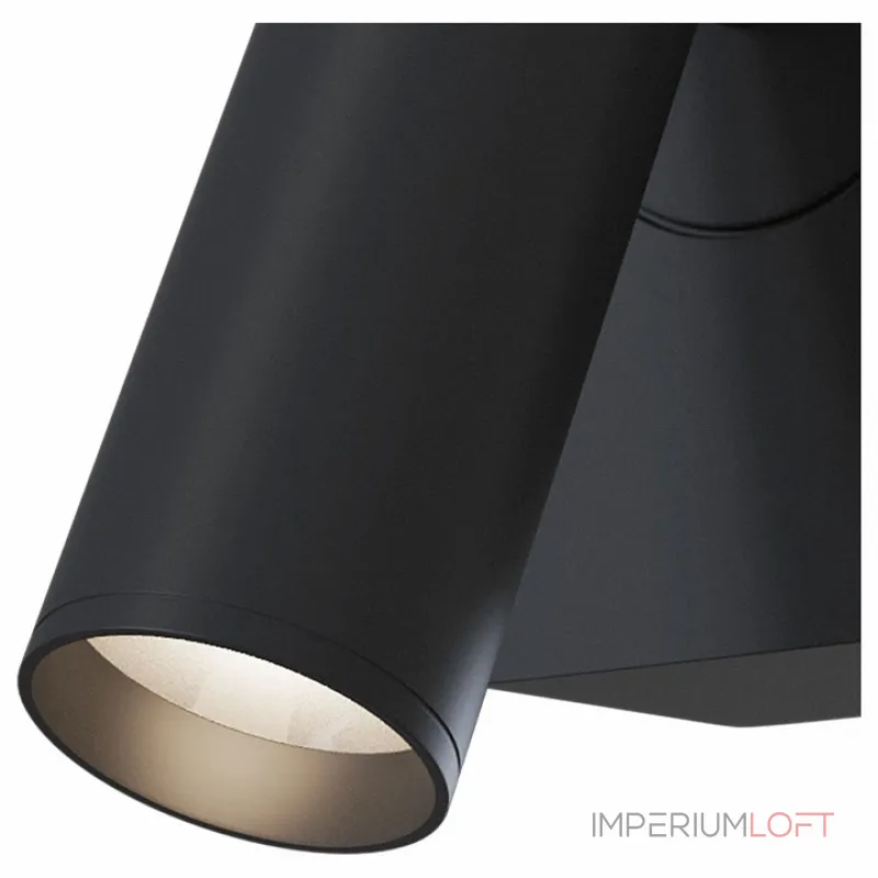 Спот Maytoni Mirax C039WL-L3B3K Цвет арматуры черный Цвет плафонов черный от ImperiumLoft