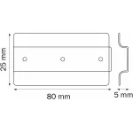 Крепление для трека Lightstar Barra 505180 от ImperiumLoft