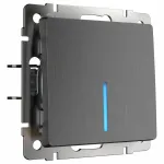 Выключатель одноклавишный с подсветкой без рамки Werkel W111 8 W1110104 от ImperiumLoft