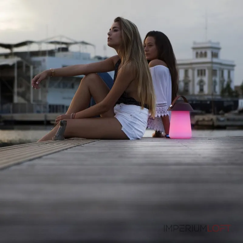 Настольная лампа декоративная Mantra Funghi 3697 Цвет плафонов коричневый Цвет арматуры белый от ImperiumLoft