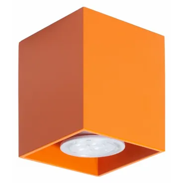 Накладной светильник TopDecor Tubo 8 SQ Tubo8 SQ P1 17 Цвет арматуры оранжевый Накладной светильник TopDecor Tubo 8 SQ Tubo8 SQ P1 17 Цвет арматуры оранжевый
