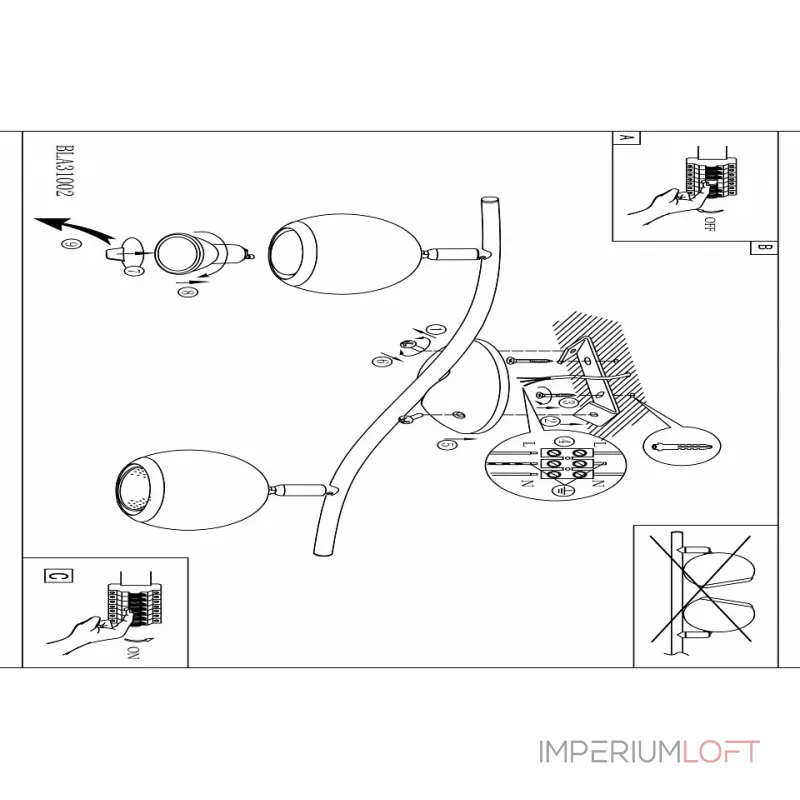 Спот Eglo ПРОМО Bimeda 31002 Цвет арматуры хром от ImperiumLoft