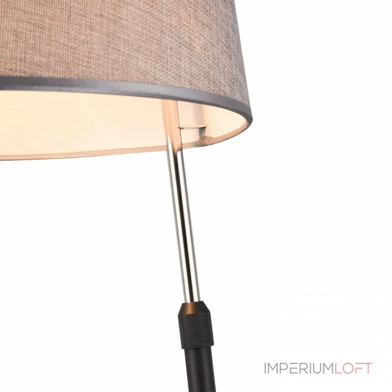 Настольная лампа декоративная Maytoni Bergamo MOD613TL-01B Цвет арматуры хром Цвет плафонов серый от ImperiumLoft