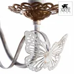 Бра Arte Lamp Ali A6114AP-1WG Цвет арматуры золото Цвет плафонов золото от ImperiumLoft