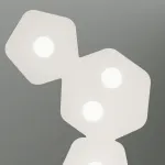 Накладной светильник Mantra Area 6640 Цвет арматуры белый Цвет плафонов белый от ImperiumLoft