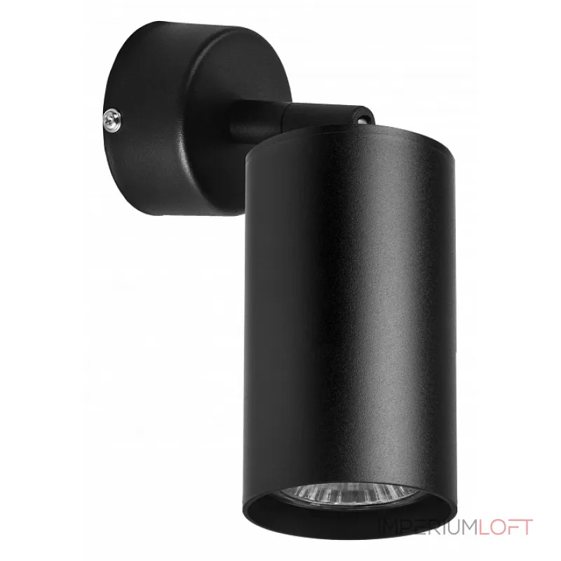 Бра Lightstar Rullo RB437 Цвет арматуры черный Цвет плафонов черный от ImperiumLoft Бра Lightstar Rullo RB437 Цвет арматуры черный Цвет плафонов черный от ImperiumLoft