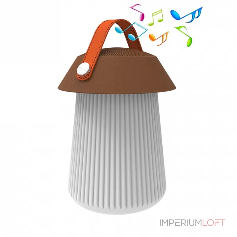 Настольная лампа декоративная Mantra Funghi 3697 Цвет плафонов коричневый Цвет арматуры белый от ImperiumLoft