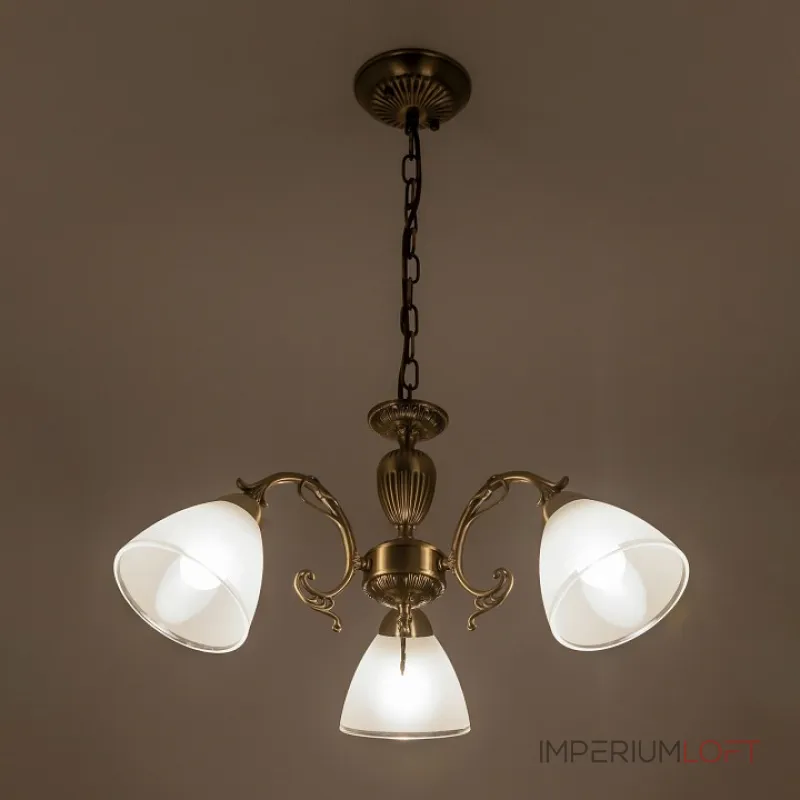 Подвесная люстра Citilux Латур CL413231 Цвет арматуры бронза Цвет плафонов белый от ImperiumLoft