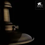 Бра Arte Lamp Fisherman A5518AP-1AB Цвет арматуры бронза Цвет плафонов прозрачный от ImperiumLoft