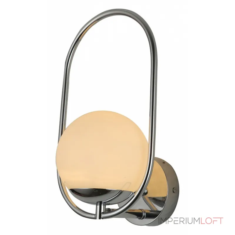 Бра F-promo Mars 2914-1W Цвет арматуры хром Цвет плафонов белый от ImperiumLoft