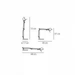 Настольная лампа офисная Artemide A011800 от ImperiumLoft