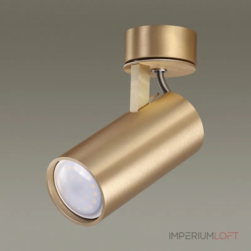 Спот Odeon Light Corse 3876/1C Цвет арматуры золото Цвет плафонов золото от ImperiumLoft