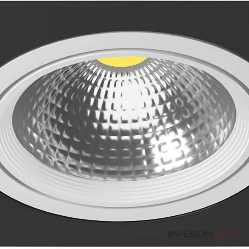 Встраиваемый светильник Lightstar Intero 111 i837060606 Цвет арматуры черно-белый от ImperiumLoft