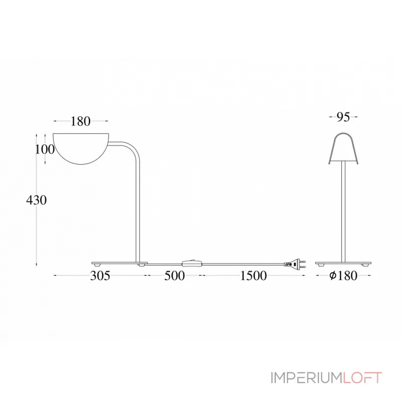Настольная лампа декоративная Maytoni Mollis MOD126TL-01B от ImperiumLoft Настольная лампа декоративная Maytoni Mollis MOD126TL-01B от ImperiumLoft