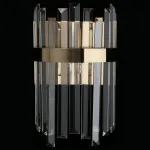 Накладной светильник Aployt Melisa APL.747.01.01 Цвет арматуры латунь Цвет плафонов прозрачный от ImperiumLoft