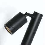 Наземный высокий светильник Favourite Pharus 2892-1F Цвет плафонов черный от ImperiumLoft