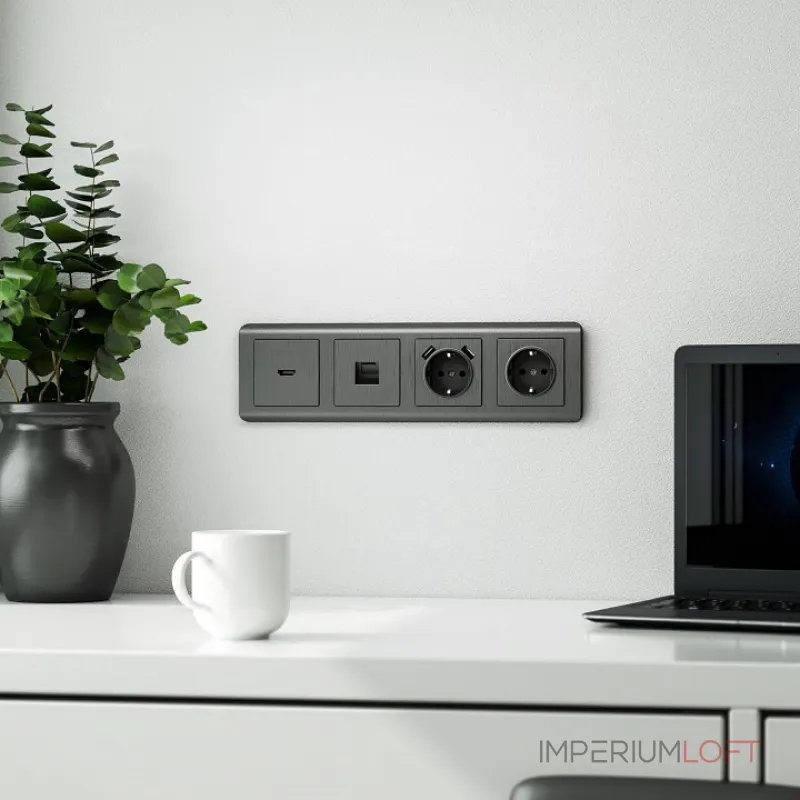 Рамка на 4 поста Werkel Snabb basic 5 W0042104 от ImperiumLoft