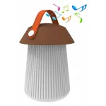 Настольная лампа декоративная Mantra Funghi 3697 Цвет плафонов коричневый Цвет арматуры белый от ImperiumLoft