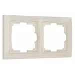 Рамка на 2 поста Werkel Snabb basic слоновая кость W0022003 от ImperiumLoft