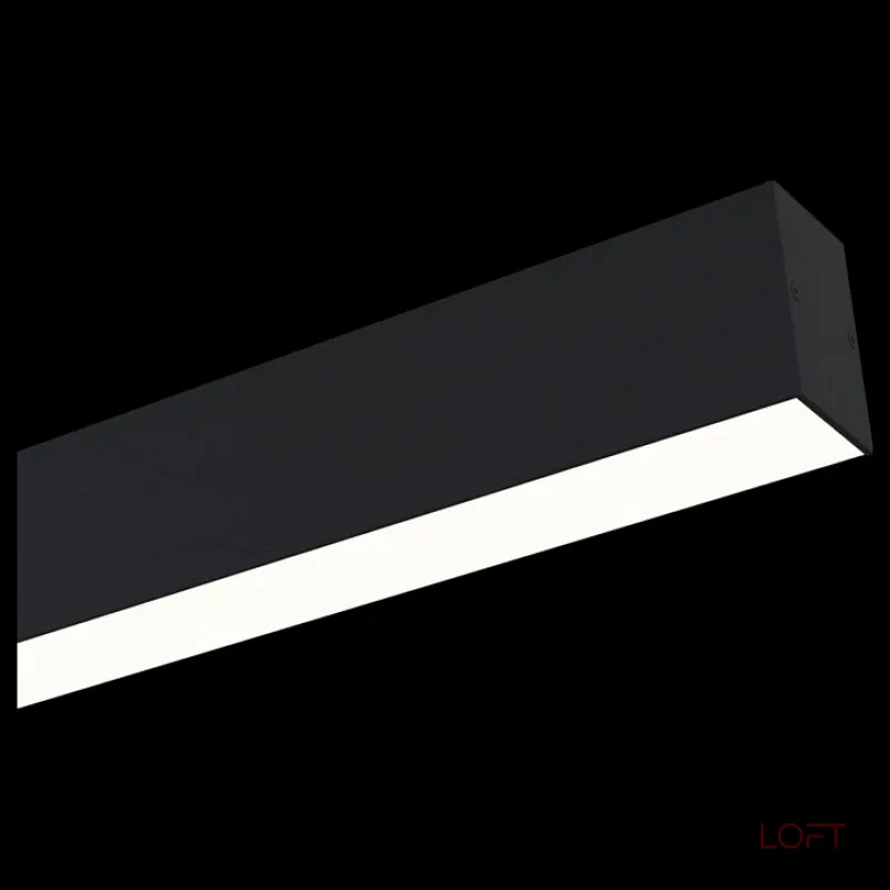 Накладной светильник Maytoni Track lamps TR012-2-20W4K-B Цвет арматуры черный Цвет плафонов черный от ImperiumLoft