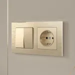 Розетка с заземлением без рамки Werkel W117 8 W1171011 от ImperiumLoft