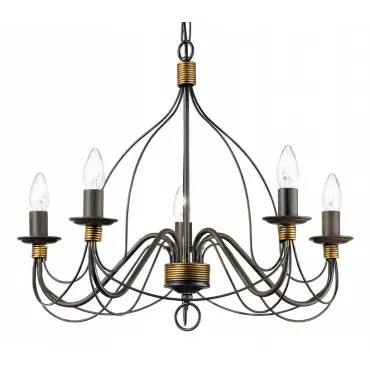 Подвесная люстра Ideal Lux Corte CORTE SP5 RUGGINE Подвесная люстра Ideal Lux Corte CORTE SP5 RUGGINE
