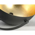 Торшер Lussole Sherrelwood GRLSP-9824 Цвет арматуры черный Цвет плафонов золото от ImperiumLoft