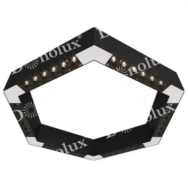 Накладной светильник Donolux DL18515 DL18515С111B36.48.500BW Цвет арматуры черный Цвет плафонов черно-белый