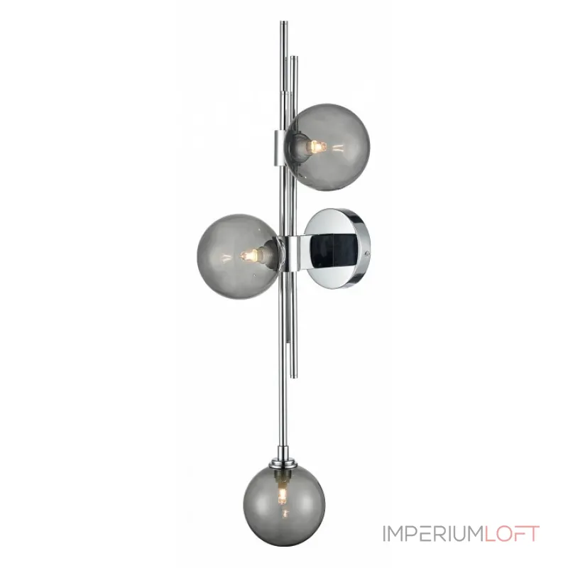 Бра Vele Luce Paradise VL5773W03 Цвет арматуры Серый Цвет плафонов Серый от ImperiumLoft Бра Vele Luce Paradise VL5773W03 Цвет арматуры Серый Цвет плафонов Серый от ImperiumLoft