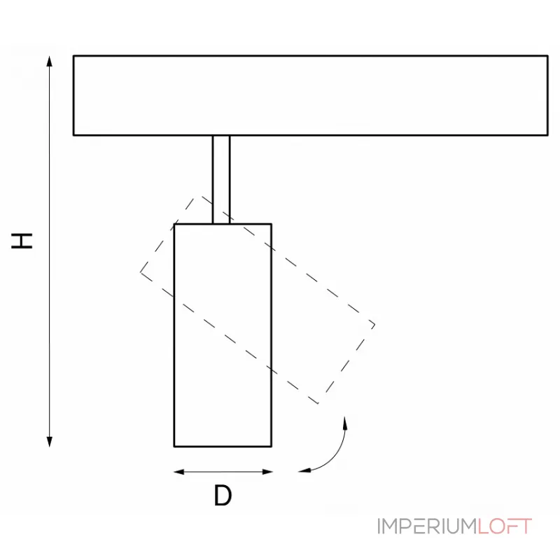 Светильник на штанге Lightstar Teta 205037 от ImperiumLoft Светильник на штанге Lightstar Teta 205037 от ImperiumLoft