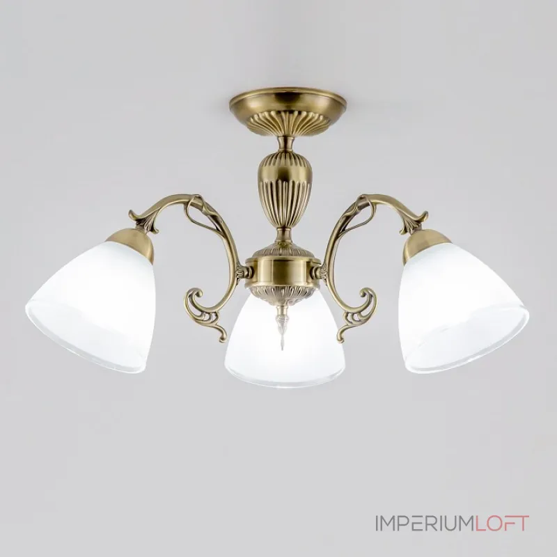 Подвесная люстра Citilux Латур CL413231 Цвет арматуры бронза Цвет плафонов белый от ImperiumLoft