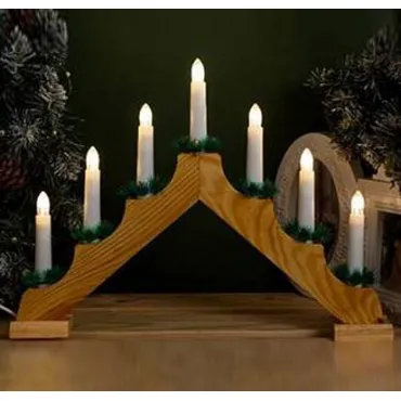 Свеча светодиодная Gauss HL020 Цвет арматуры коричневый