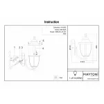 Бра Maytoni Zeil H356-WL-01-CH Цвет арматуры хром Цвет плафонов прозрачный от ImperiumLoft