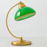 Настольная лампа офисная Citilux Краков CL401815 Цвет арматуры бронза Цвет плафонов зеленый от ImperiumLoft