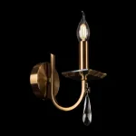 Бра Freya Forte FR1006WL-01G Цвет арматуры золото Цвет плафонов прозрачный от ImperiumLoft