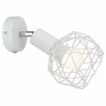 Бра Arte Lamp 6141 A6141AP-1WH Цвет арматуры хром Цвет плафонов белый от ImperiumLoft
