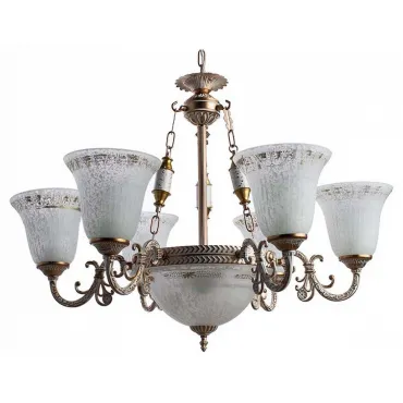 Подвесная люстра Arte Lamp Delizia A1032LM-6-3WG Подвесная люстра Arte Lamp Delizia A1032LM-6-3WG
