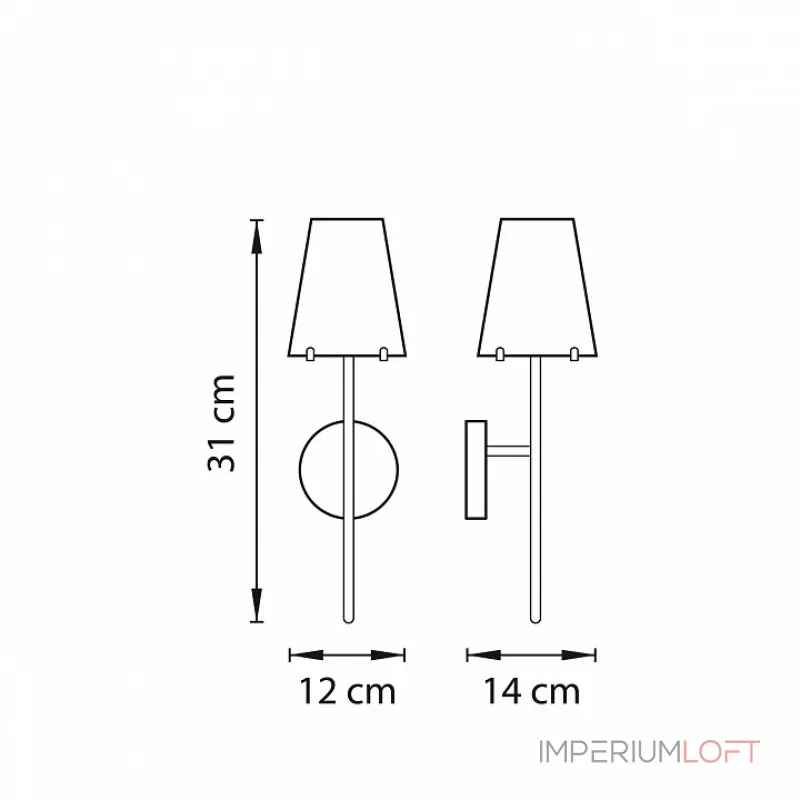 Бра Lightstar Diafano 758614 Цвет арматуры хром Цвет плафонов прозрачный от ImperiumLoft Бра Lightstar Diafano 758614 Цвет арматуры хром Цвет плафонов прозрачный от ImperiumLoft