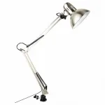 Настольная лампа офисная Arte Lamp Senior A6068LT-1SS Цвет арматуры серебро Цвет плафонов серебро от ImperiumLoft