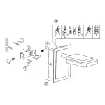 Спот Globo Manjola 56206-1 Цвет арматуры хром Цвет плафонов хром от ImperiumLoft