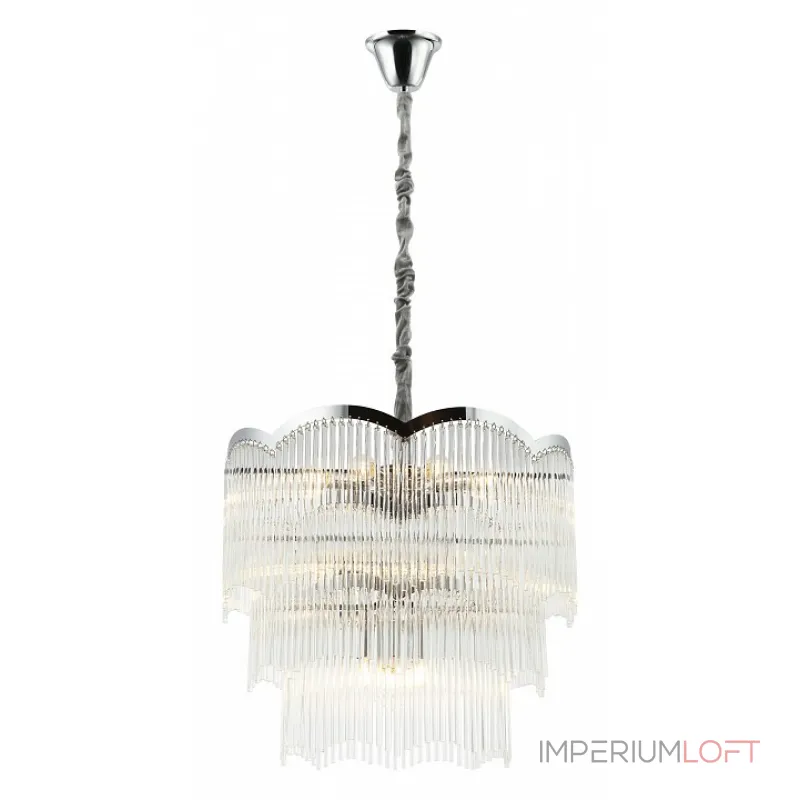 Подвесная люстра Stilfort Seauty 2121/09/16P Цвет плафонов прозрачный Цвет арматуры хром от ImperiumLoft